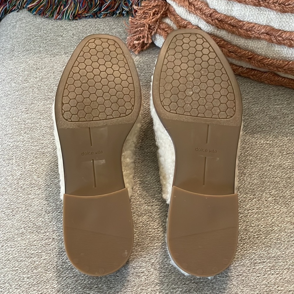 Dolce Vita Pela Flats in Natural Plush - Picture 2 of 3